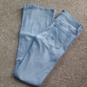 Light Blue Straight Leg Women's Jeans